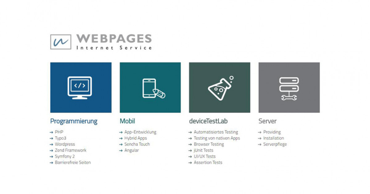 Ausbildung Webpages Service